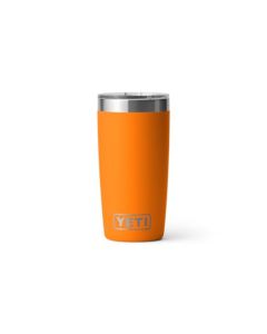 YETI Rambler Vaso de 10 onzas, acero inoxidable, aislado al aspiradora con tapa MagSlider, cangrejo King