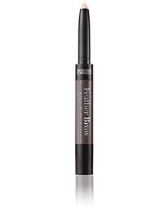 Physicians Formula Eye Booster Feather Brow Fiber & Highlighter Duo, Black/Brown, 0.04 Ounce