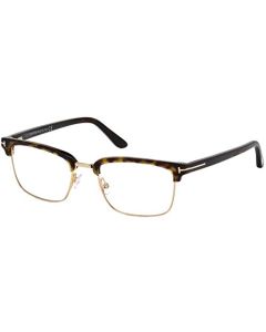anteojos de sol Tom Ford FT 5504 052 Shiny Classic Havana Acetate Front & Temples, Ro, Dark Havana, 54/19/145, Habana oscuro, 54/19/145