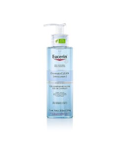 Eucerin Gel Limpiador Facial DermatoClean para piel normal a mixta, 200ml, empaque puede variar