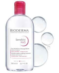 Bioderma Sensibio H2o, Agua Micelar Dermatológica, 500 Ml