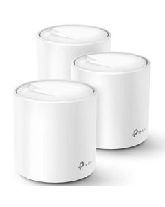 TP-Link Deco X20 WiFi 6 Mesh WiFi, AX1800 Whole Home WiFi System, Covers up to 5800 Sq. Ft. , Next-Gen Wi-Fi 6, Replaces Routers and WiFi Extenders, Works with Alexa(3-Pack)