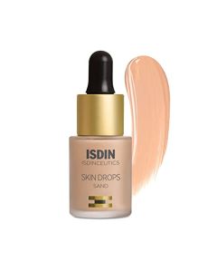 ISDIN CEUTICS - Caídas de piel, maquillaje facial y corporal, base ligera y de alta cobertura, sombra de arena
