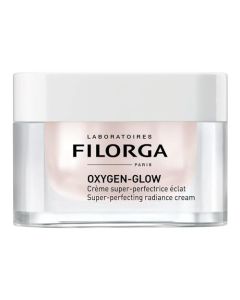 Oxygen-Glow Super-Perfecting Radiance Crema Diaria para la Piel, Tratamiento Hidratante con un Impulso Hidratante de Ácido Hialurónico y Enzimas Desintoxicantes para una Cara Impecable