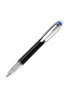 Montblanc stilografica StarWalker Doué acciaio resina punta M 118871