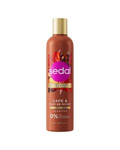 Sedal Shampoo Café y Óleo de Ricino 370 ml