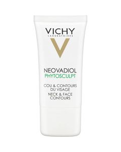 Vichy Neovadiol Phytosculpt - Crema para cuello y contorno del rostro, combate la flacidez, reafirma y tonifica.