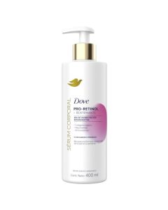 DOVE Sérum Corporal en Crema Dermo Reafirmante con Pro-Retinol que recupera la firmeza y elasticidad de la piel en 2 semanas 400 ml
