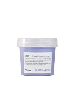 Davines LOVE - Máscara instantánea suavizante, acción antiempañamiento para resultados elegantes y suaves, 8.8 onzas líquidas