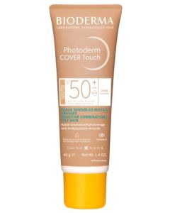 Bioderma Photoderm Cover Touch Spf50+ Tono Dorado, 40 Ml