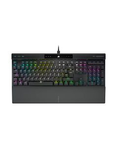 Corsair K70 RGB PRO Teclado Mecánico con Cable para Juegos - Interruptores CHERRY MX RGB Rojos - Teclados PBT Double-Shot - Compatible con iCUE - QWERTY - PC, Mac, Xbox - Negro