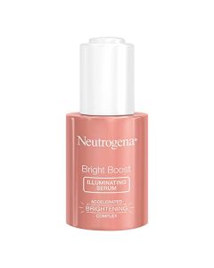 Neutrogena Bright Boost Illuminating Face Serum with Neoglucosamine & Turmeric Extract for Even Skin Tone, Resurfacing Serum for Face to Reduce Dark Spots & Hyperpigmentation, 1.0 fl. oz