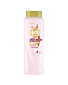 Sedal Shampoo Acido Hialuronico y Vit C, Botella 620ml