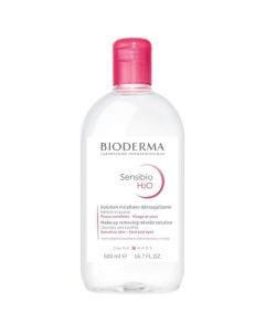 Bioderma Crealine H2O Solution Makeup Remover Micellaire Demaquillante, 16.9 Oz