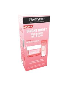 Crema Facial en Gel Neutrogena Bright Boost 50 g + Bright Boost FPS30 40 g