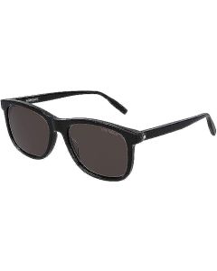 Gafas de sol Montblanc MB 0013 S- 001 Negro/Gris