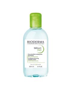 Bioderma | Agua Micelar Sébium H2o, Limpieza Profunda, 250 Ml | Remueve Maquillaje e Impurezas