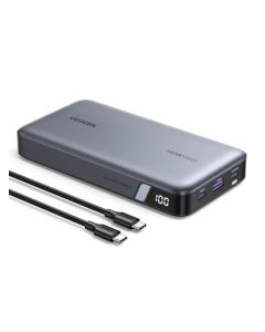 UGREEN 145W Power Bank 25000mAh, Cargador Portátil Carga Rápida con Cable USB C y 3 Puertos, PD3.0 Banco de Energía Batería Portátil Pantalla Digital, Compatible con MacBook Pro, iPhone 15 14, Galaxy