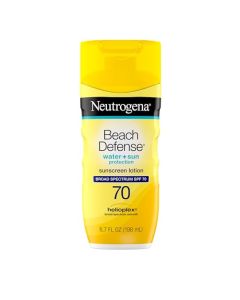 Neutrogena - Loción de protección solar Beach Defense con protección SPF 70 de amplio espectro, 6.7 onzas