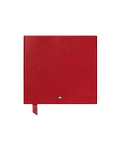 Montblanc Cuaderno 116521 Fine Stationery #146 Rojo - Elegante diario de tapa suave - Cuaderno forrado con encuadernación de piel - A5