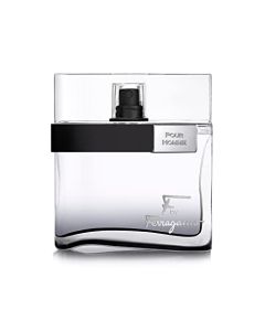 Salvatore Ferragamo - Eau de toilette en aerosol natural Black By For Men de F by Ferragamo, 3.4 onzas líquidas (100 ml)