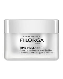 Filorga Time Filler 5 Xp Crema Antiedad para Reparar Arrugas de Cara, Contorno de Ojos y Cuello 50ml