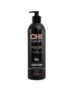 CHI Lujo Negro Aceite de Semillas Acondicionador Reposición de Humedad, 25 Fl Oz