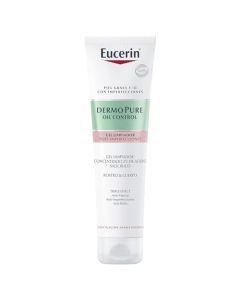 Eucerin DermoPure Gel limpiador facial concentrado (150 ml) con ácido salicílico para imperfecciones y manchas post-acné