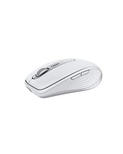 Logitech MX Anywhere 3 - Ratón compacto de rendimiento para Mac, inalámbrico, cómodo, ultrarrápido, desplazamiento en cualquier superficie, 4000 DPI, botones personalizables, USB-C, Bluetooth, Apple Mac, iPad, color gris pálido (Reacondicionado)