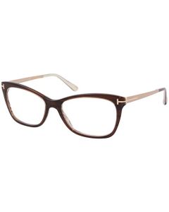 Tom Ford FT5353 Brown/Clear Lens Eyeglasses