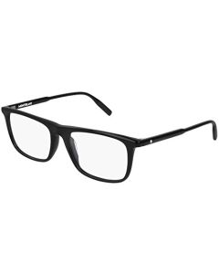 anteojos graduadas Montblanc MB 0012 O- 005 Negro /, Negro -, 56 US