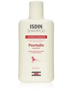 ISDIN Psorisdin champu antidescamacion, elimina escamas y reduce rojeces, 200ml