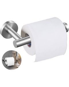 SPOWAY Portarrollos para Papel Higiénico, Soporte para Papel de Baño Acero Inoxidable para Papel Higiénico, sin Taladro Fácil Instalación, Portarrollos Baño para Baño Cocina
