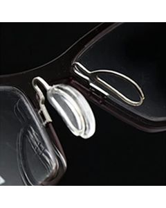 BEHLINE 2 pares de almohadillas para orejas de repuesto para anteojos Tom Ford, de silicona, con ranura para empujar