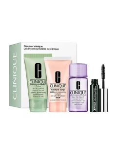 Clinique Descubre el juego de cuidado de la piel de 4 piezas Clinique - Tamaño de viaje