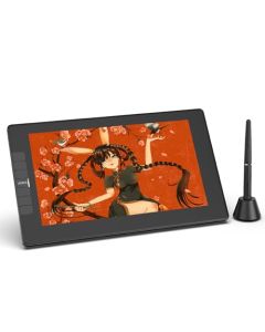 VEIKK Tableta Gráfica con Pantallata VK1200 V2 Tablet Digitalizadora Compatible Windows/Mac OS/Android Phone/Chrome OS/Linux OS, Ideal para Dibujar gráficos