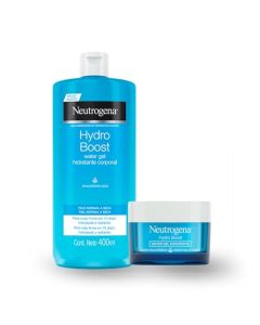 Neutrogena Pack Hydroboost Acido Hialuronico Gel Crema 400 ml + Water Gel 50 gr