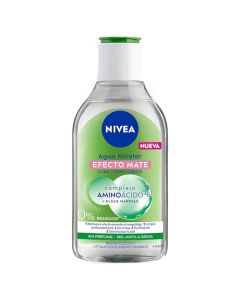 Agua Micelar Nivea Desmaquillante Efecto Mate 400 Ml