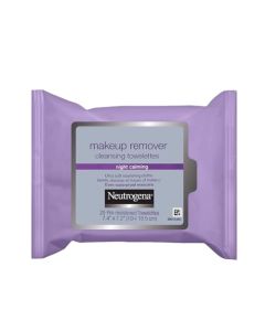 Toallitas desmaquillantes Neutrogena Night Calming 25 pzs