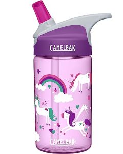 CamelBak Eddy Kids .4l Botella de agua, CamelBak eddy Kids .4L, Unicorns, 0.4 L