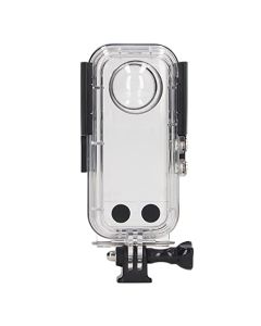 ASHATA Estuche Impermeable para Insta 360 X3, Estuche de Buceo Carcasa Impermeable para Insta360 X3, Carcasa Protectora de Buceo Submarino de 40 Metros, para Accesorio Insta360 X3