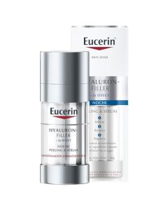 Eucerin Sérum efecto peeling noche Ácido Hialurónico, Hyaluron Filler, 30 ml