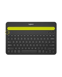 Logitech Bluetooth Multi-Device Keyboard K480 – Black – works with Windows and Mac Computers, Android and iOS Tablets and Smartphones