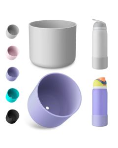 Airboat - 2 botes de silicona para botella de agua Owala de 32 onzas, funda protectora antideslizante para botellas de acero inoxidable FreeSip, Twist, y tirar, aptas para lavaplatos y sin BPA