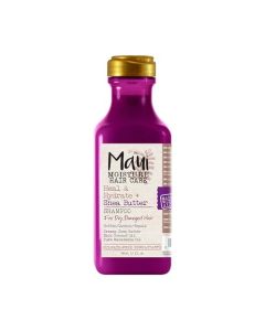 Maui Moisture, Heal & Hydrate + Shea Butter, Shampoo, Hidrata y Repara Cabello Dañado y Maltratado, Sin Parabenos, Manteca de Karité, 385 g