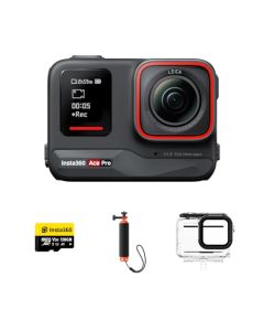 Insta360 Ace Pro – Cámara de acción impermeable, sensor insignia de 1/1.3 pulgadas y reducción de ruido AI para una calidad de imagen inmejorable, 4K120fps, visualización abatible de 2.4 pulgadas