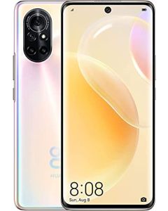Huawei Nova 8- Celular de 6.57'' OLED, 8 GB RAM + 128 GB ROM, Rosa + Freebuds 4i Blanco