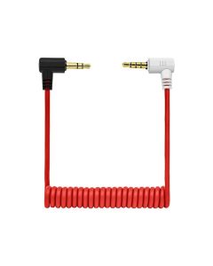 Cable Adaptador de Micrófono TRS a TRRS de 3,5 mm Compatible para iPhone, Smartphone Connect Rode SC7, VideoMic, VideoMicro Go, BOYA