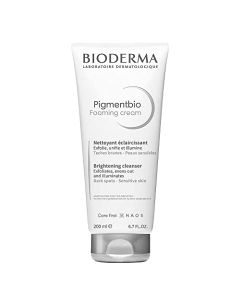 Bioderma | Pigmentbio Foaming Cream Limpiador Iluminador 200ml | Exfolia e ilumina la piel con manchas e hiperpigmentación