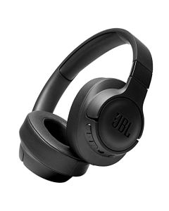 JBL Tune 710BT - Auriculares inalámbricos con micrófono, batería de 50 Horas, Llamadas Manos Libres, portátil (Negro), Mediano